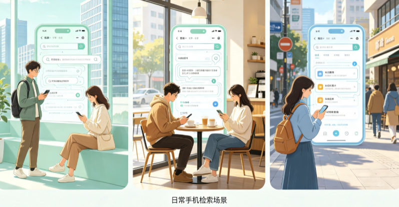 友好区普通人日常手机使用场景拆解：GEO 与 AI 优化如何改变信息检索体验