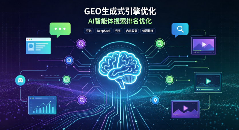 友好区GEO 浪潮来袭：生成式引擎优化崛起，创作者争抢豆包、DeepSeek、元宝智能体流量入口